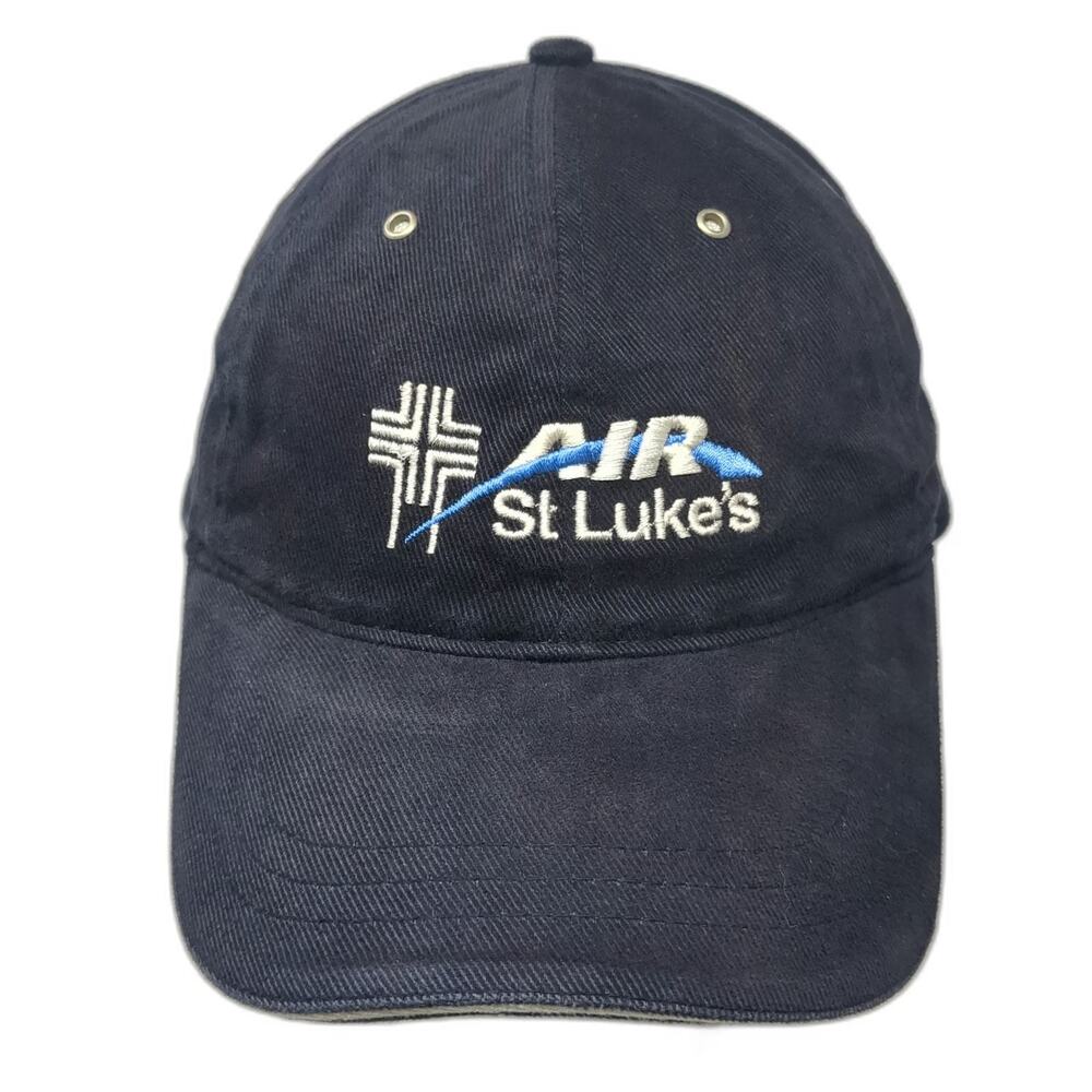 Fahrenheit Baseball Cap Blue One Size Air St Luke's Strapback Hat Cotton Medical